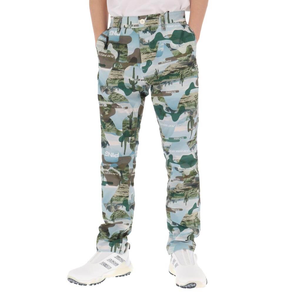 ピン PING　メンズ シアサッカー テーパード ロングパンツ 621-5131301　2025年モデル 詳細10