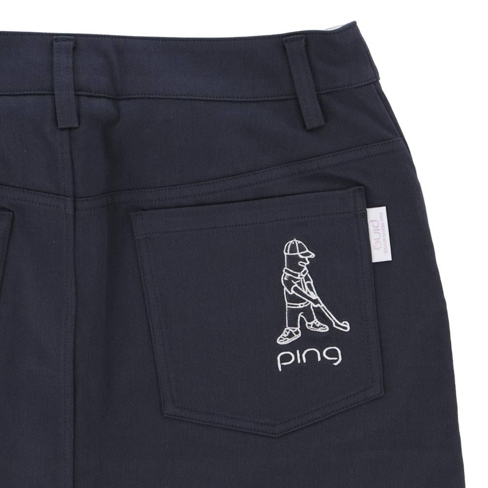 ピン PING　レディース フェイクレイヤード プリーツ スカート 622-5134200　2025年モデル 詳細9