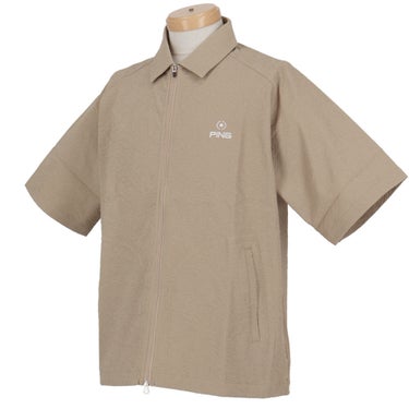 ピン PING　メンズ シアサッカー 半袖 フルジップシャツ 621-5111301　2025年モデル 詳細7