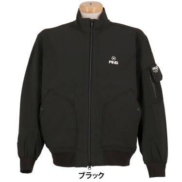 ピン PING　メンズ ドビーストレッチ コーデュラ フルジップ 長袖 ブルゾン 621-5120101　2025年モデル 詳細2