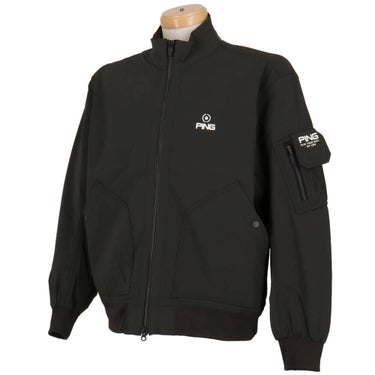ピン PING　メンズ ドビーストレッチ コーデュラ フルジップ 長袖 ブルゾン 621-5120101　2025年モデル 詳細4