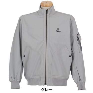 ピン PING　メンズ ドビーストレッチ コーデュラ フルジップ 長袖 ブルゾン 621-5120101　2025年モデル 詳細5