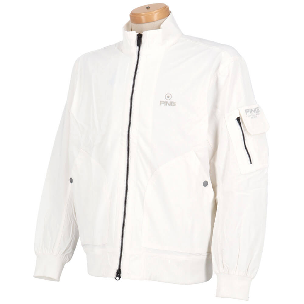 ピン PING　メンズ ドビーストレッチ コーデュラ フルジップ 長袖 ブルゾン 621-5120101　2025年モデル 詳細10