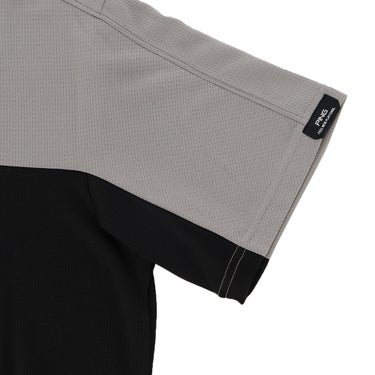 ピン PING　メンズ 格子メッシュ 半袖 ポロシャツ 621-5160203　2025年モデル 詳細9