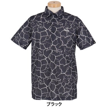 ピン PING　メンズ 総柄プリント 半袖 ポロシャツ 621-5160307　2025年モデル 詳細2