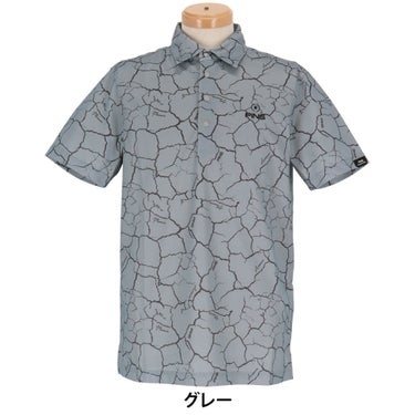 ピン PING　メンズ 総柄プリント 半袖 ポロシャツ 621-5160307　2025年モデル 詳細5