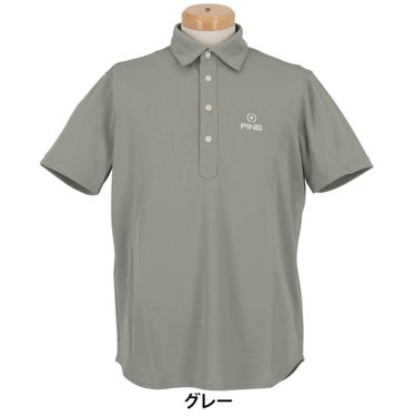ピン PING　メンズ ロンナイズカノコ 半袖 ポロシャツ 621-5160311　2025年モデル 詳細2