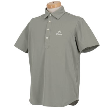 ピン PING　メンズ ロンナイズカノコ 半袖 ポロシャツ 621-5160311　2025年モデル 詳細4