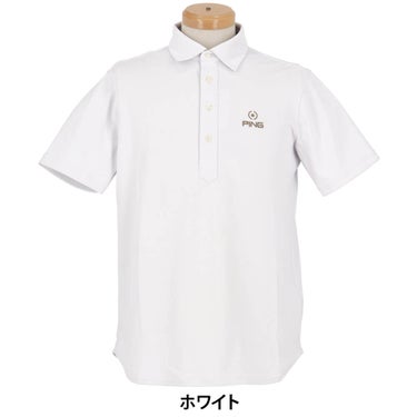 ピン PING　メンズ ロンナイズカノコ 半袖 ポロシャツ 621-5160311　2025年モデル 詳細5