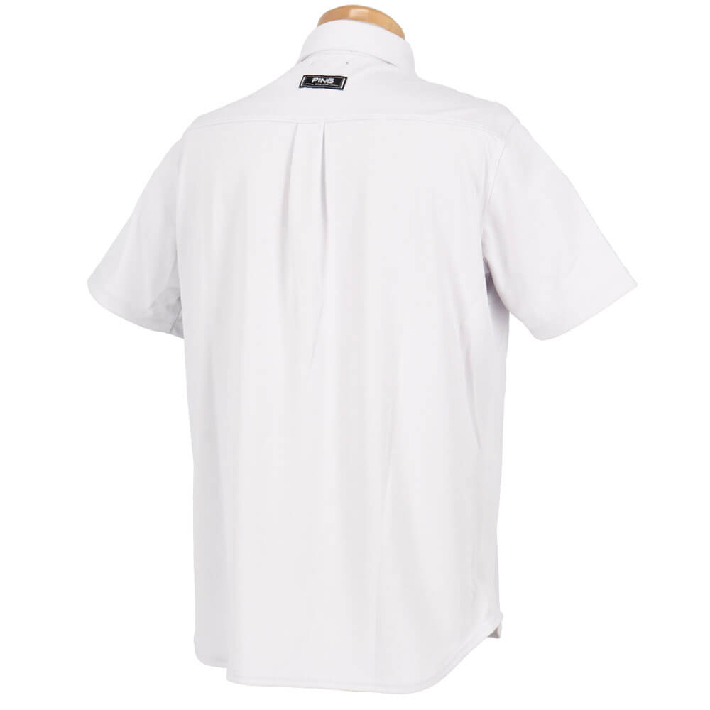 ピン PING　メンズ ロンナイズカノコ 半袖 ポロシャツ 621-5160311　2025年モデル 詳細6