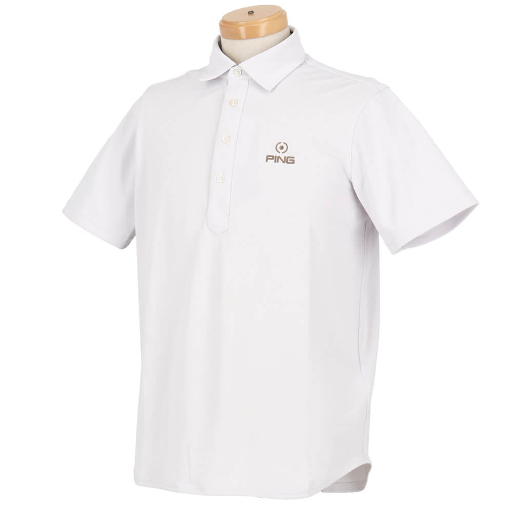 ピン PING　メンズ ロンナイズカノコ 半袖 ポロシャツ 621-5160311　2025年モデル 詳細7