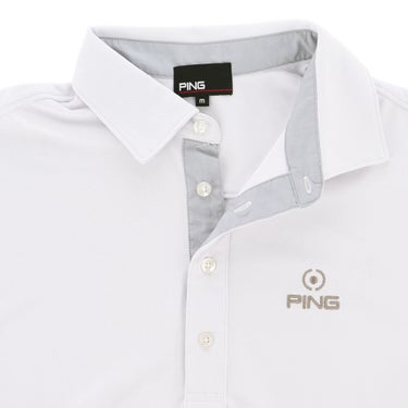 ピン PING　メンズ ロンナイズカノコ 半袖 ポロシャツ 621-5160311　2025年モデル 詳細8