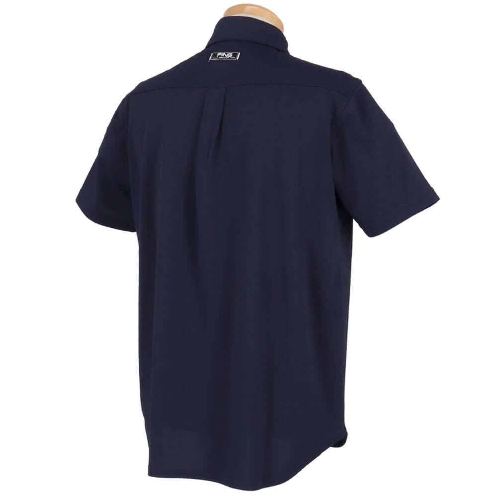 ピン PING　メンズ ロンナイズカノコ 半袖 ポロシャツ 621-5160311　2025年モデル 詳細12