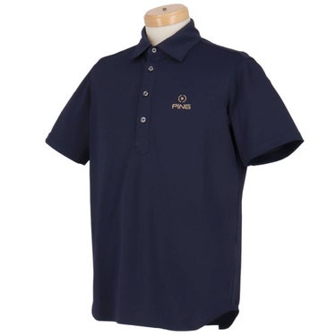 ピン PING　メンズ ロンナイズカノコ 半袖 ポロシャツ 621-5160311　2025年モデル 詳細13