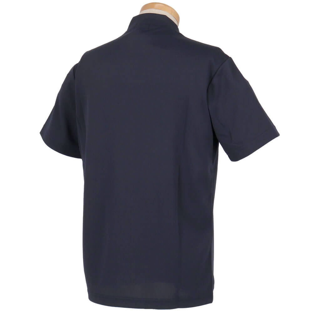 ピン PING　メンズ ダブルメッシュ 半袖 ハイネック シャツ 621-5167101　2025年モデル 詳細6