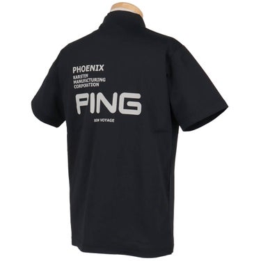 ピン PING　メンズ 半袖 ハイネック シャツ 621-5167209　2025年モデル 詳細3