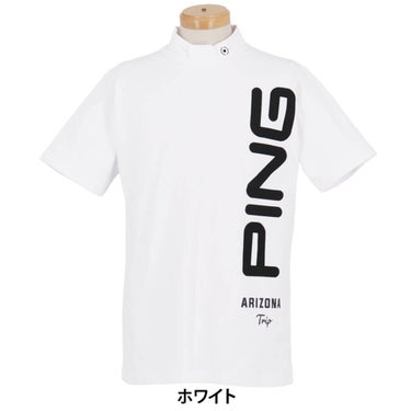 ピン PING　メンズ 半袖 ハイネック シャツ 621-5167209　2025年モデル 詳細5