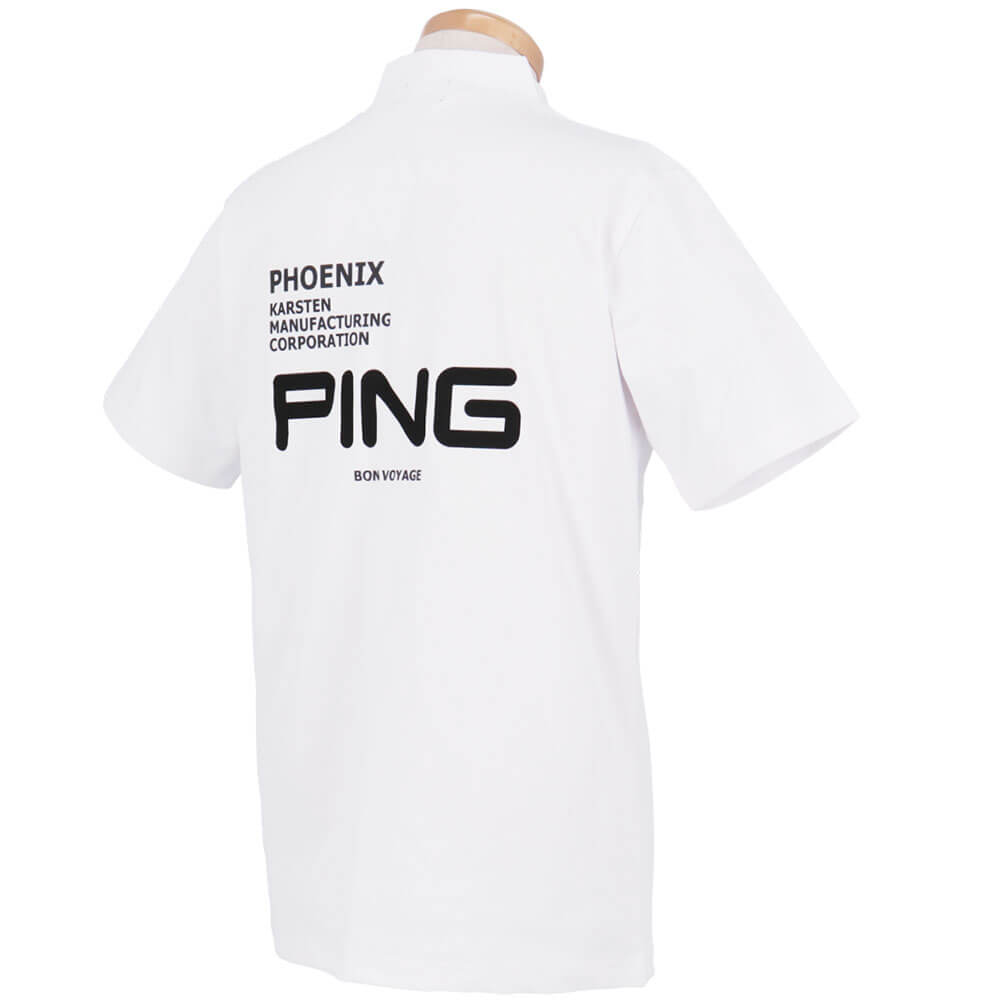 ピン PING　メンズ 半袖 ハイネック シャツ 621-5167209　2025年モデル 詳細6