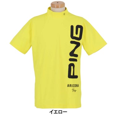 ピン PING　メンズ 半袖 ハイネック シャツ 621-5167209　2025年モデル 詳細8