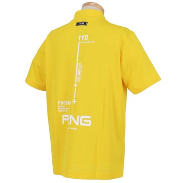 ピン PING　メンズ サンベールカノコ 半袖 ハイネック シャツ 621-5167301　2025年モデル 詳細6