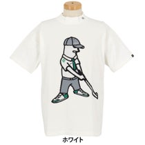 ピン PING　メンズ Mr.PING ジャカード 半袖 ハイネック ニット 621-5175201　2025年モデル