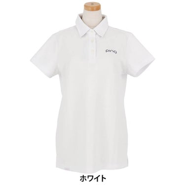 ピン PING　レディース ピンメッシュ 半袖 ポロシャツ 622-5160204　2025年モデル 詳細2