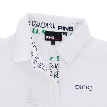 ピン PING　レディース ピンメッシュ 半袖 ポロシャツ 622-5160204　2025年モデル 詳細5