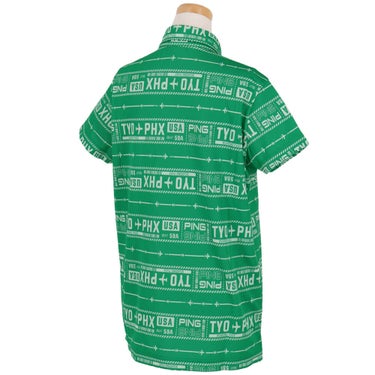 ピン PING　レディース チケット柄ジャカード 半袖 ポロシャツ 622-5160206　2025年モデル 詳細11