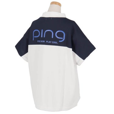 ピン PING　レディース 半袖 ハイネック シャツ 622-5167302　2025年モデル 詳細3