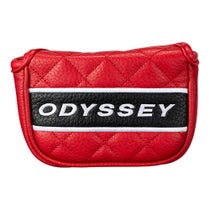 オデッセイ　オーセンティック スモール マレット パターカバー 26 JM 5526076 レッド　2026年モデル