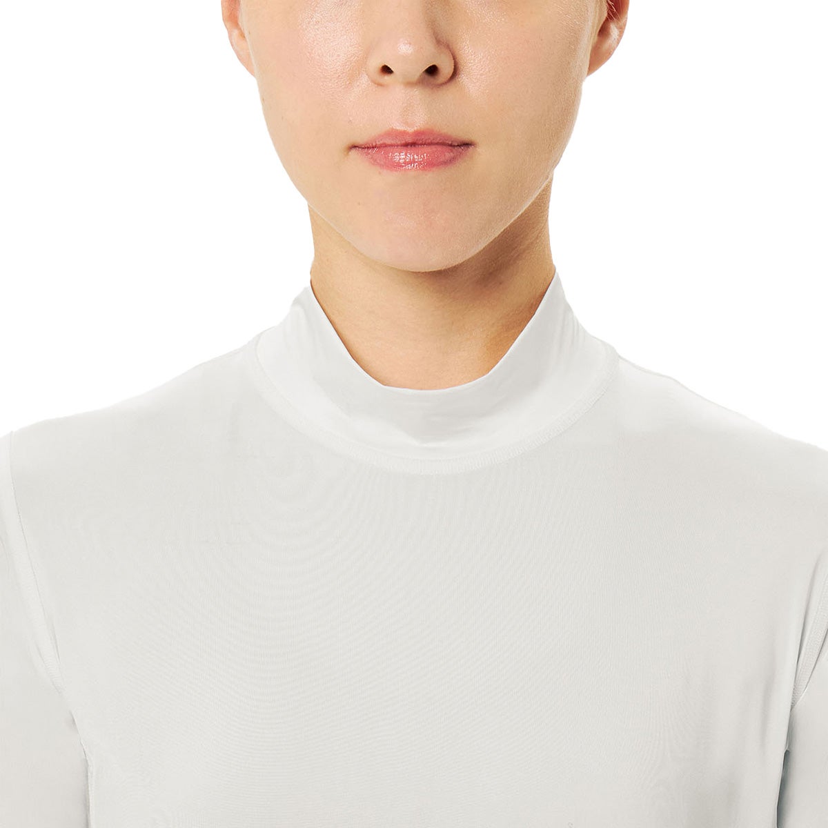 C3fit シースリーフィット　クーリング モックネック ロングスリーブ GCW65100 詳細9
