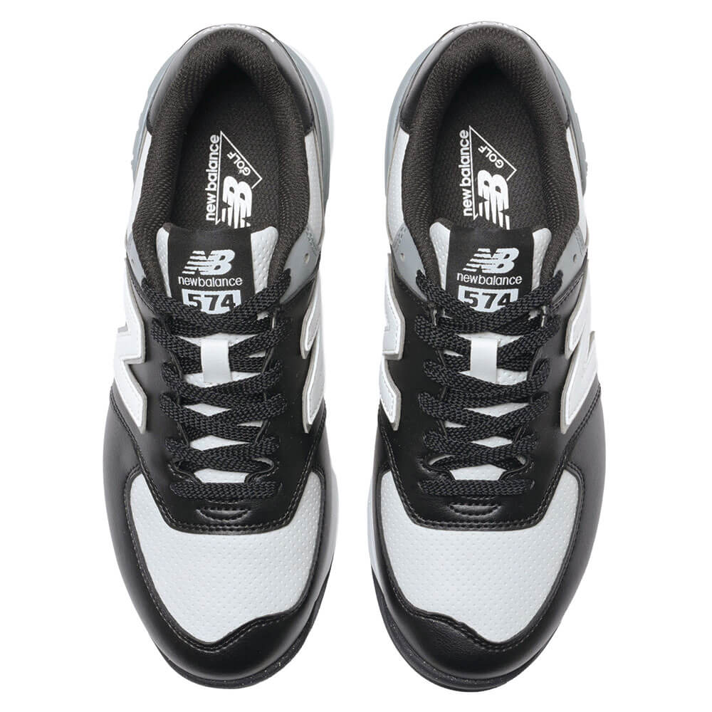 ニューバランスゴルフ　574 v4 スパイクレス ゴルフシューズ UG574 B4 BLACK/WHITE　2026年モデル 詳細5