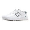 ニューバランスゴルフ　574 v4 スパイクレス ゴルフシューズ UG574 C4 WHITE/GREEN　2026年モデル 詳細1