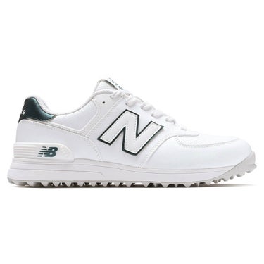 ニューバランスゴルフ　574 v4 スパイクレス ゴルフシューズ UG574 C4 WHITE/GREEN　2026年モデル 詳細2