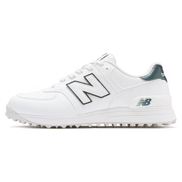 ニューバランスゴルフ　574 v4 スパイクレス ゴルフシューズ UG574 C4 WHITE/GREEN　2026年モデル 詳細4