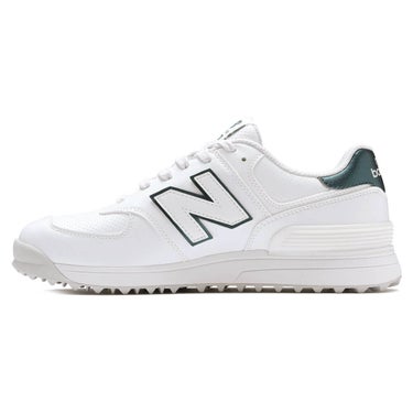 ニューバランスゴルフ　574 v4 スパイクレス ゴルフシューズ UG574 C4 WHITE/GREEN　2026年モデル 詳細7