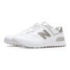 ニューバランスゴルフ　574 v4 スパイクレス ゴルフシューズ UG574 D4 WHITE/SILVER　2026年モデル