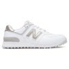 ニューバランスゴルフ　574 v4 スパイクレス ゴルフシューズ UG574 D4 WHITE/SILVER　2026年モデル 詳細2
