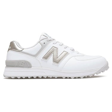 ニューバランスゴルフ　574 v4 スパイクレス ゴルフシューズ UG574 D4 WHITE/SILVER　2026年モデル 詳細2