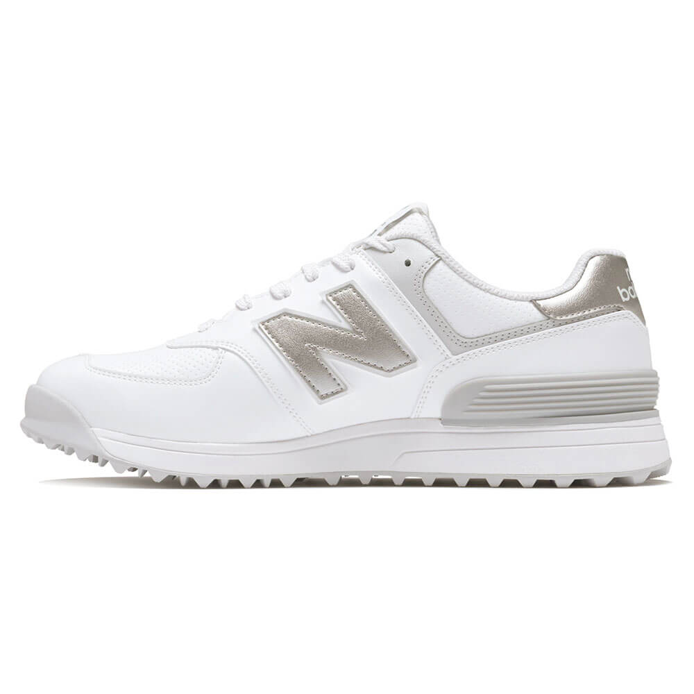 ニューバランスゴルフ　574 v4 スパイクレス ゴルフシューズ UG574 D4 WHITE/SILVER　2026年モデル 詳細7