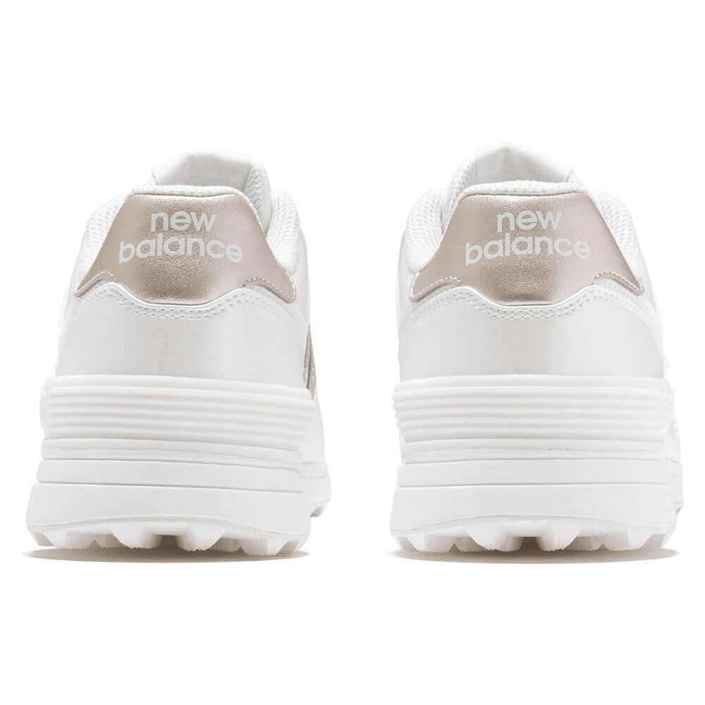 ニューバランスゴルフ　レディース 574 v4 スパイクレス ゴルフシューズ WG574 A4 WHITE/PINK　2026年モデル 詳細6