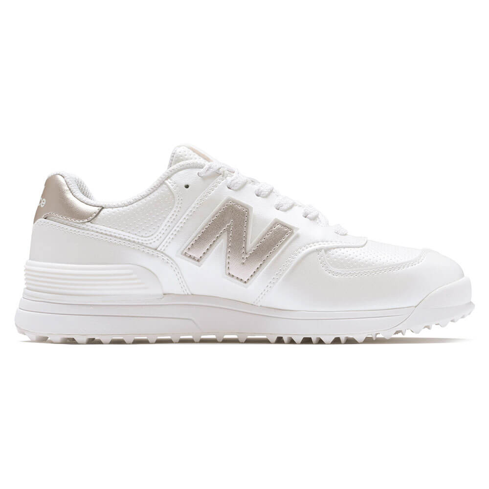 ニューバランスゴルフ　レディース 574 v4 スパイクレス ゴルフシューズ WG574 A4 WHITE/PINK　2026年モデル 詳細8