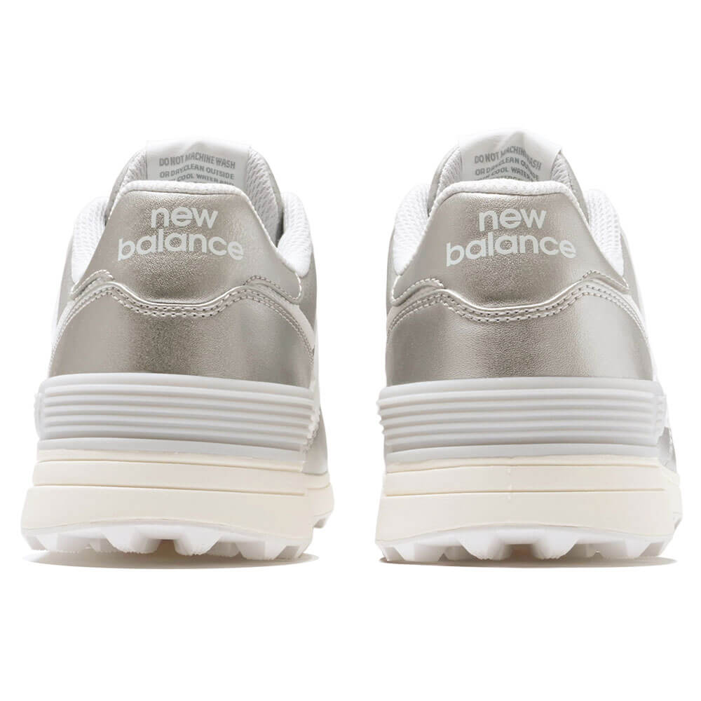 ニューバランスゴルフ　レディース 574 v4 スパイクレス ゴルフシューズ WG574 C4 SILVER/WHITE　2026年モデル 詳細6