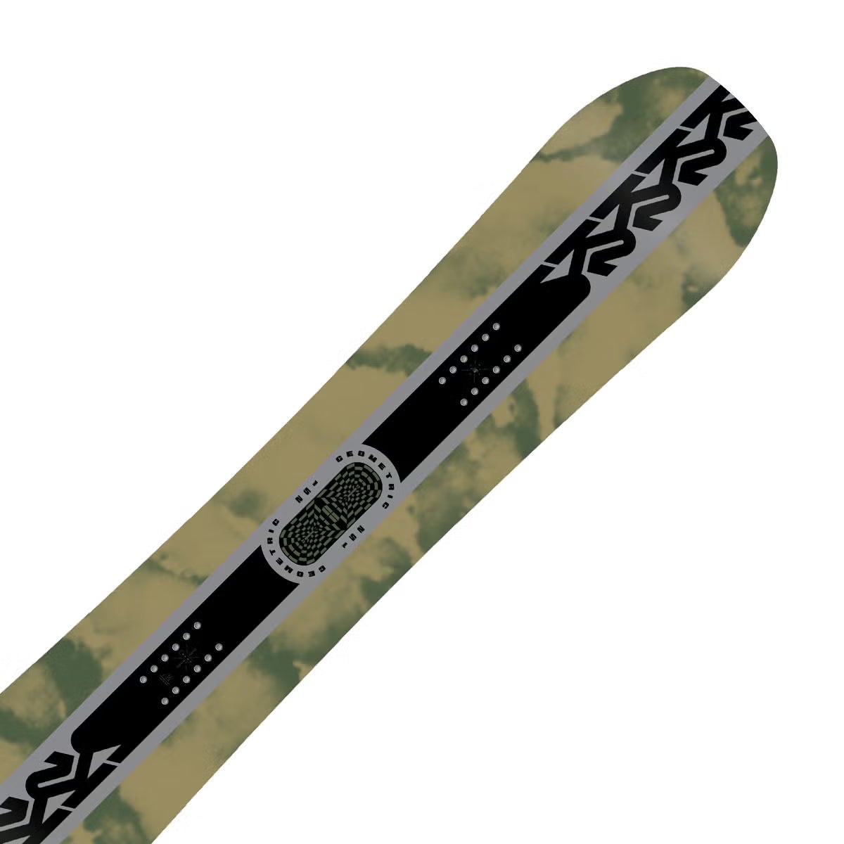 ケーツー K2　GEOMETRIC ジオメトリック + RIDE C-2　スノーボード板 ビンディングセット 2023-2024 詳細2