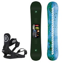 ケーツー K2 WORLD PEACE ワールドピース + RIDE C-2 スノーボード板 ビンディングセット 2023-2024