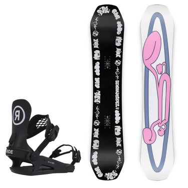 ライド RIDE　BENCHWARMER ベンチウォーマー + RIDE C-2　スノーボード板 ビンディングセット 2023-2024