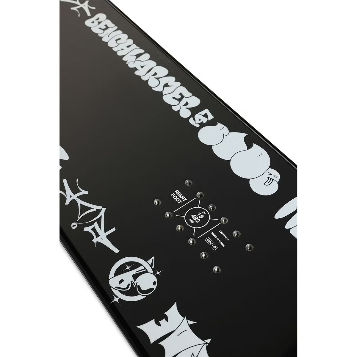 ライド RIDE　BENCHWARMER ベンチウォーマー + RIDE C-2　スノーボード板 ビンディングセット 2023-2024 詳細5