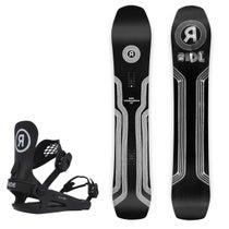 ライド RIDE　SMOKESCREEN スモークスクリーン + RIDE C-2　スノーボード板 ビンディングセット 2023-2024