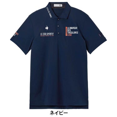 ルコック Le coq sportif　メンズ マーキングデザイン 半袖 ポロシャツ LG6SHS00M　2026年モデル 詳細4