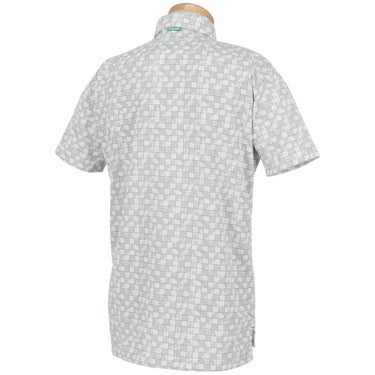 ルコック Le coq sportif　メンズ ルースタータイル柄 半袖 ポロシャツ LG6SHS02M　2026年モデル 詳細3